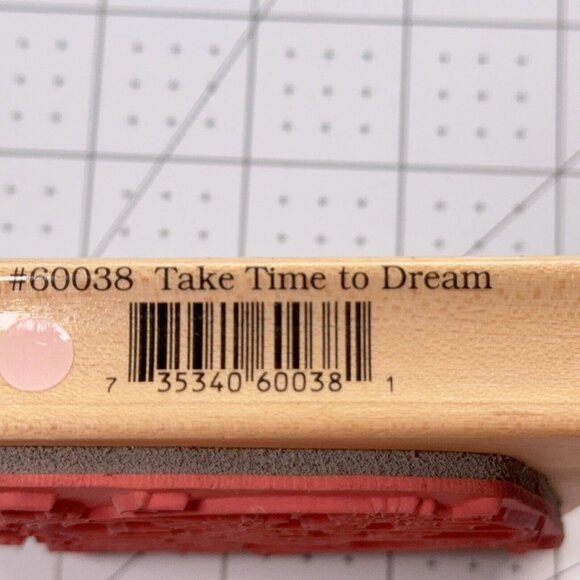 D Morgan Rubber Stamp Take Time To Dream #60038 Sunflowers Bird Sun Flowers - Picture 4 of 5